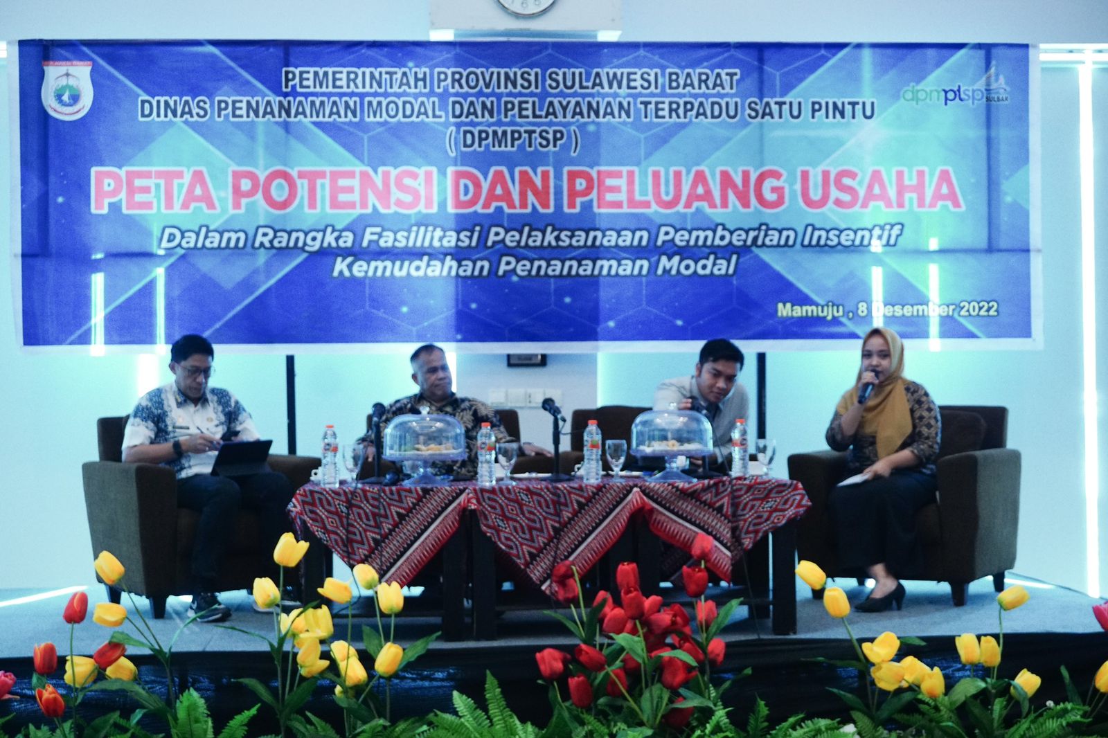DPMPTSP Gelar FGD Penyediaan Peta Potensi dan Peluang Usaha, Hadirkan UMKM se-Sulbar
